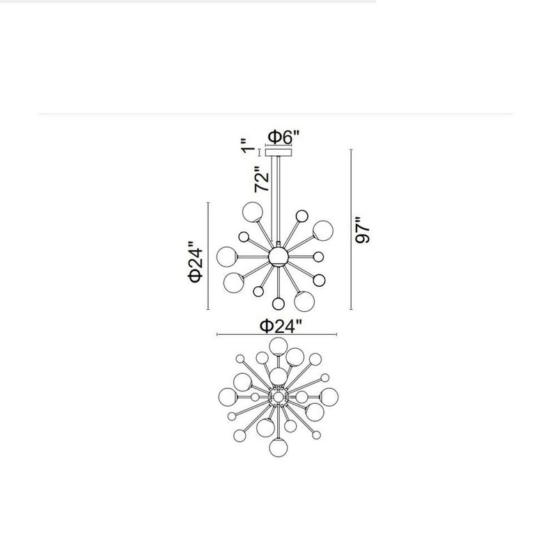 CWI Lighting Element 11 Light Chandelier With Polished Nickel Finish