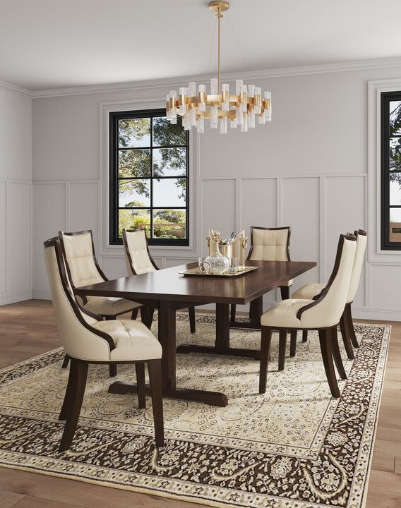 Fifth Avenue Cream Dining Chairs (Set of 2)