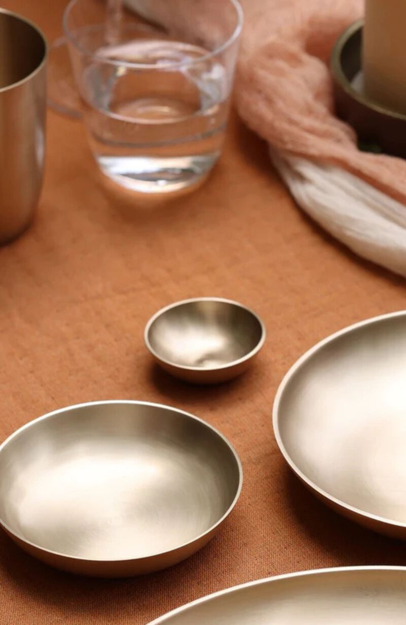 Luxe Kansa Dip Bowl Set of 4
