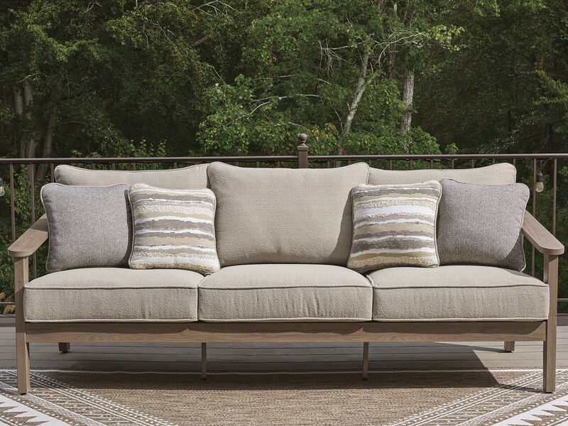 Francis Beach Outdoor Sofa with Cushion image number 1