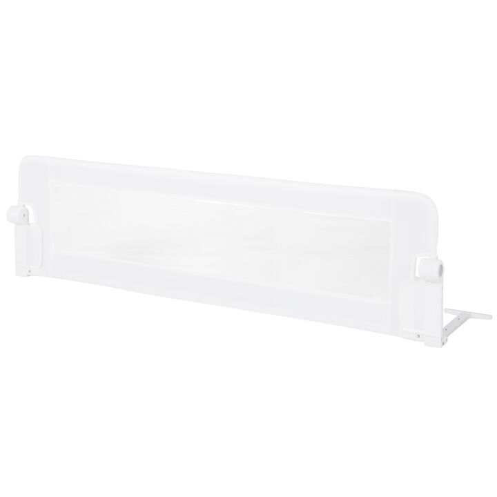 Adjustable Baby Bed Rail with Swing Down Design and Safety Strap for Bedroom