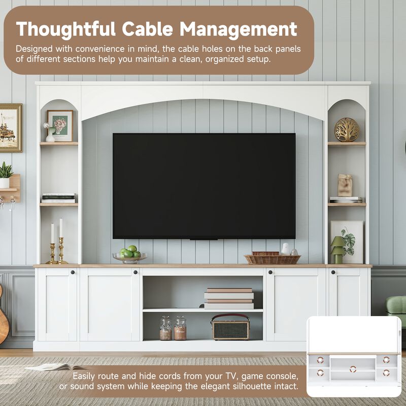 Casnar Entertainment Center Wall image number 5