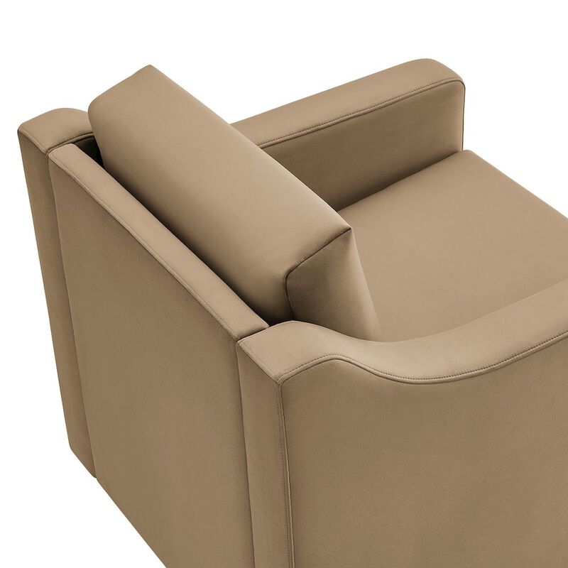 Liora Performance Velvet Armchair image number 6