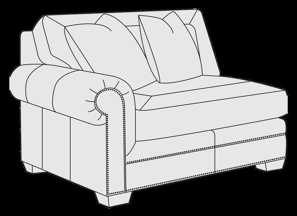 Grandview Leather Left Arm Chair