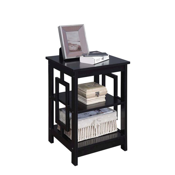 Convenience Concepts Town Square End Table with Shelves