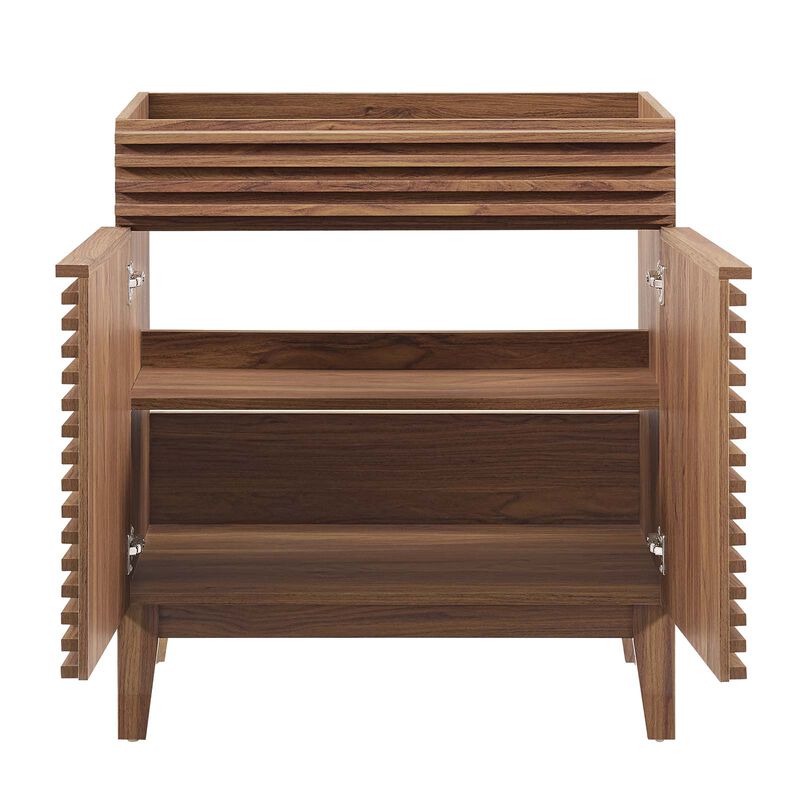 Render 30" Bathroom Vanity Cabinet (Sink Basin Not Included) image number 2