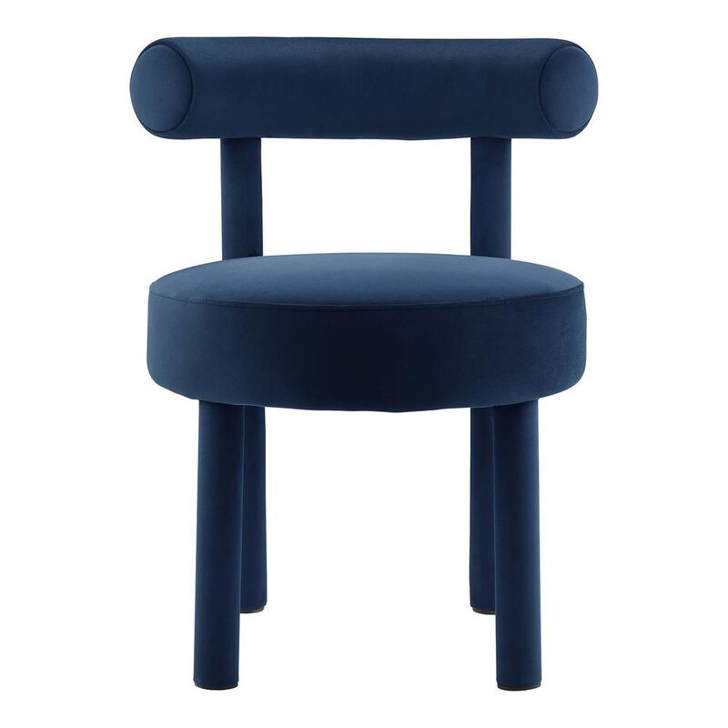 Toulouse Performance Velvet Dining Chair - Set of 2 image number 4