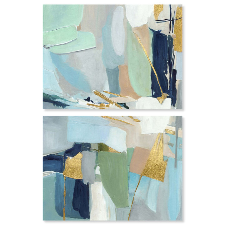 Muted Harmony I - Ira Comleva Abstract Canvas Print by Art Remedy