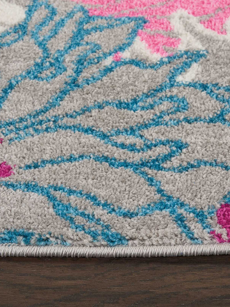 Passion PSN17 Gray 1'10" x 2'10" Rug image number 4