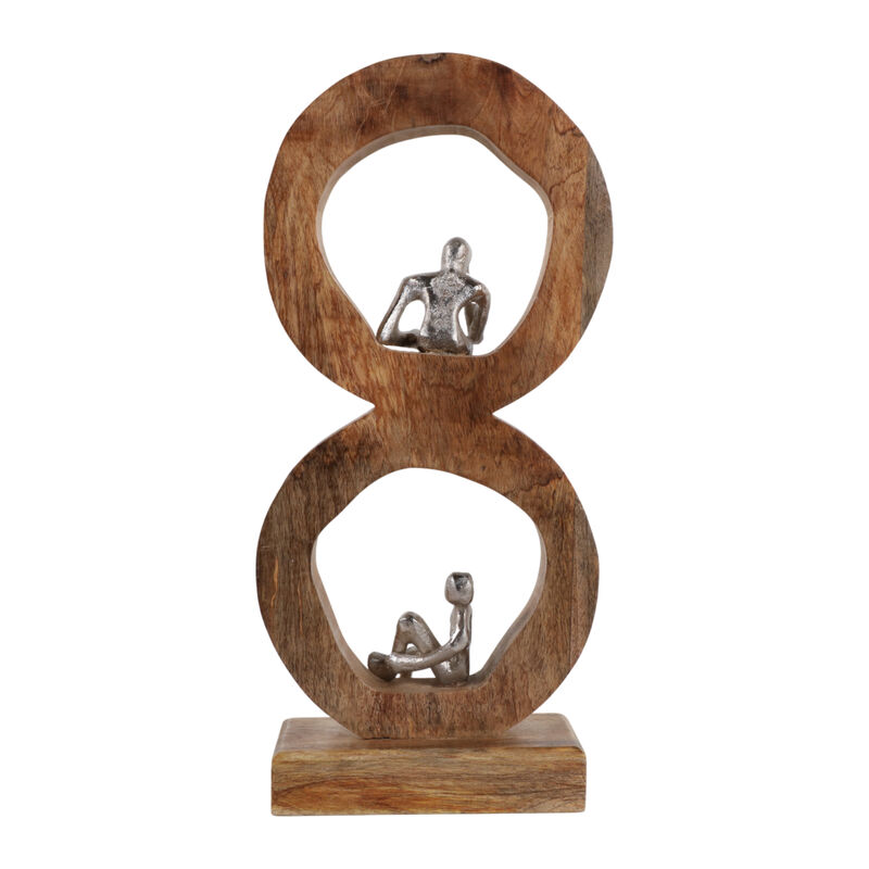 17x7 Figured In 2 Wood Rings image number 3
