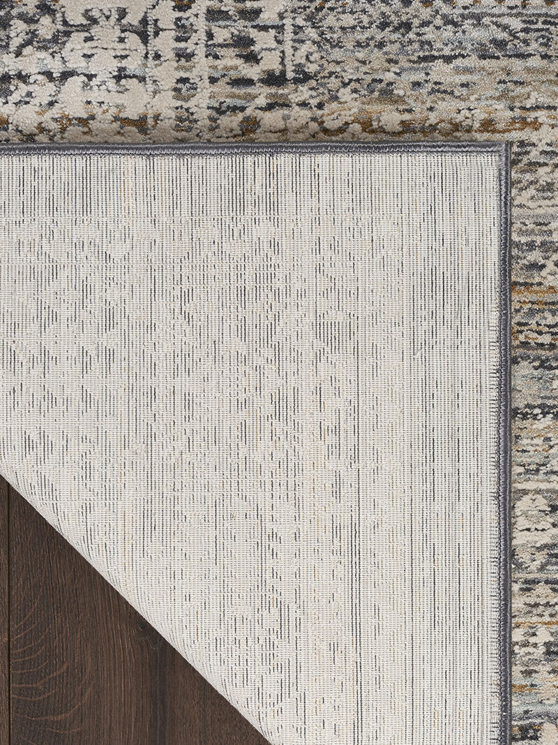 Lynx LNX05 Ivory/Slate 2'3" x 10' Rug