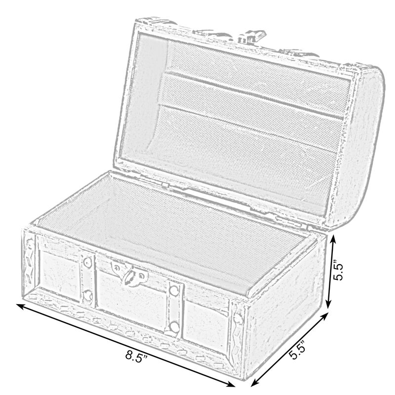 Decorative Leather Small Treasure Box