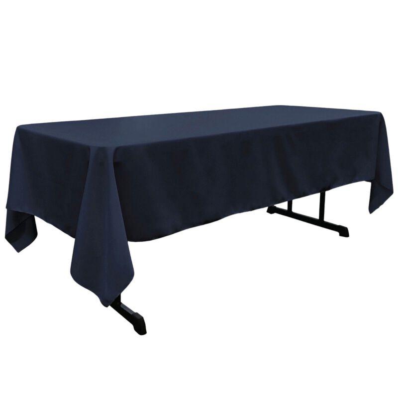 Rectangular Tablecloth 60 by 102 Inch Polyester Poplin Fabric image number 0