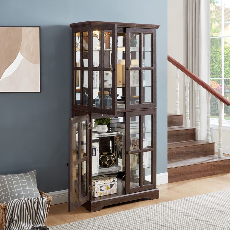 Firvex Curio Display Cabinet image number 2