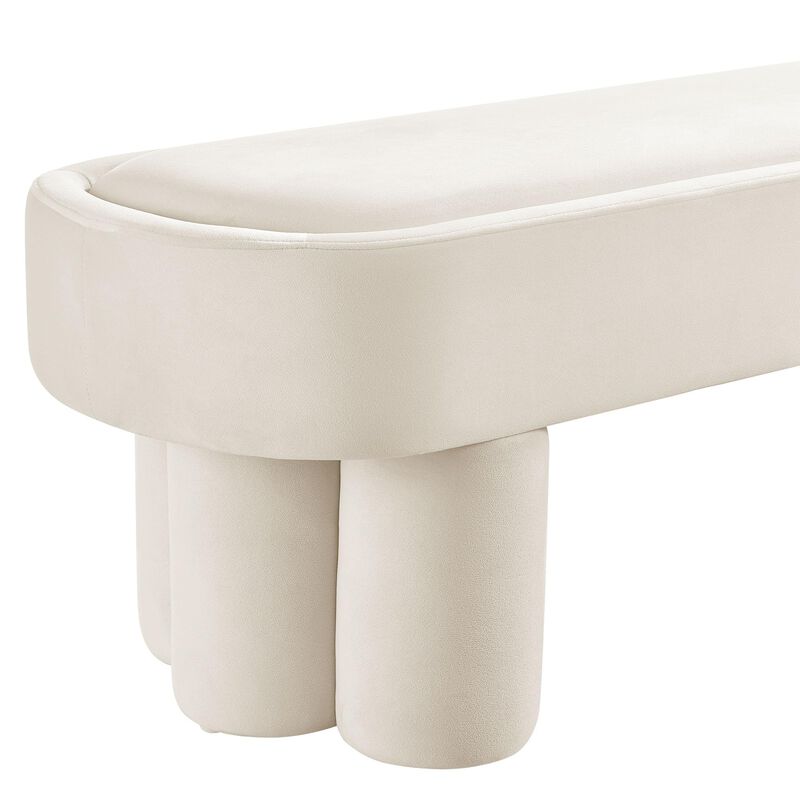 Mossi 52- Oval Performance Velvet Bench image number 7