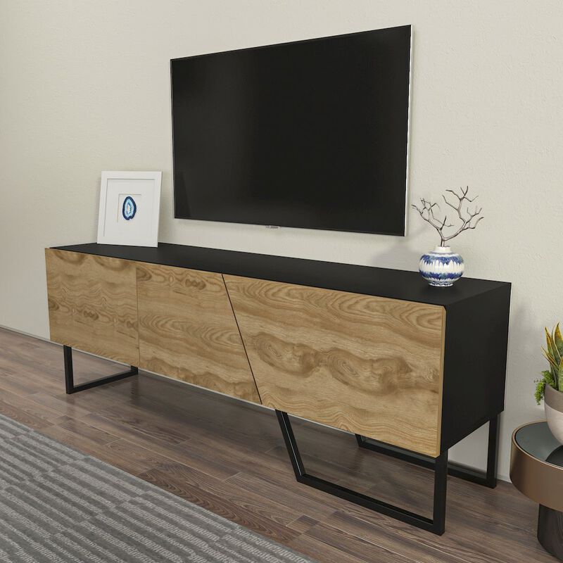 Decorotika Parla Tv Stand Black Oud