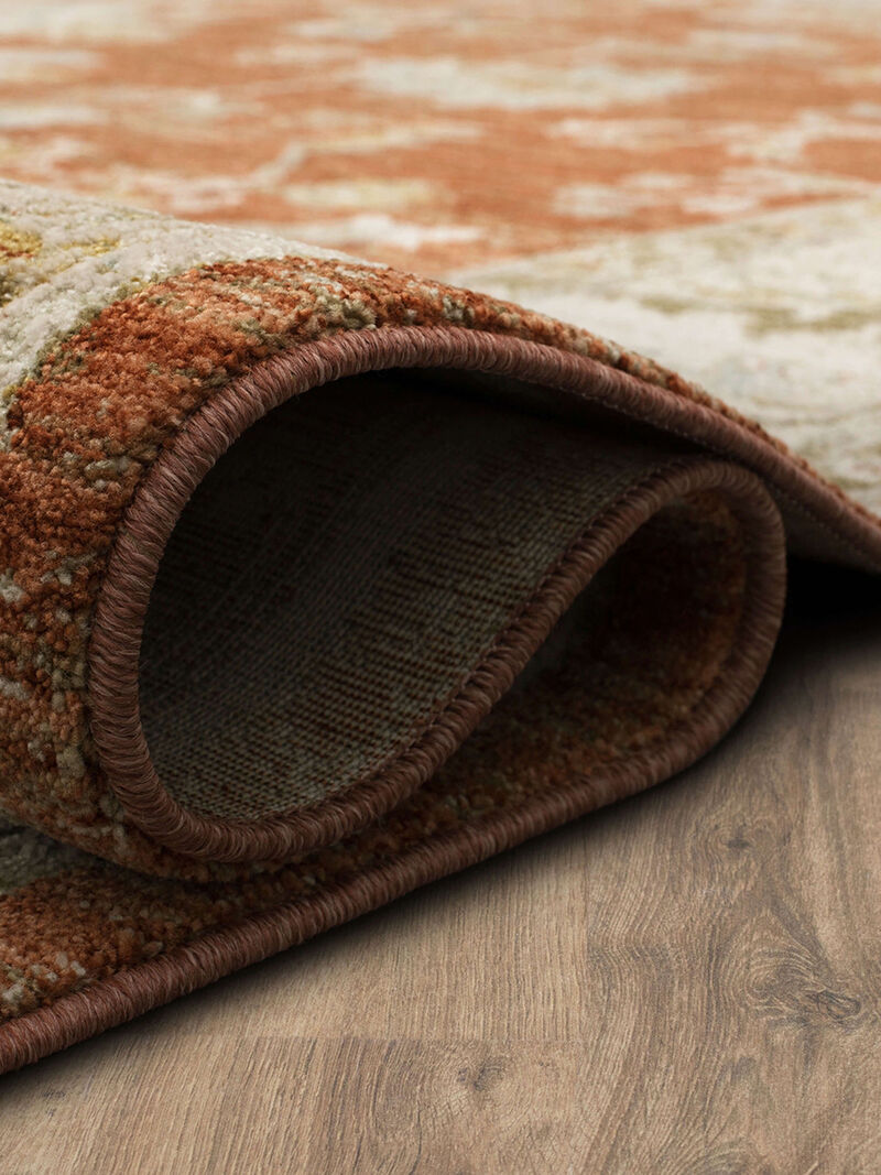 Adalia Iznik Rust 10' X 14' Rug