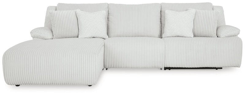 Top Tier 3-Piece Reclining Sectional Sofa Chaise image number 2