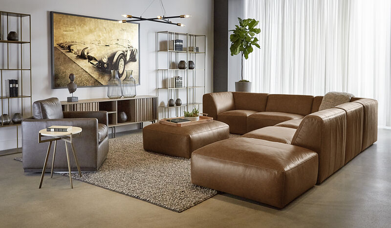 Anak White End Table