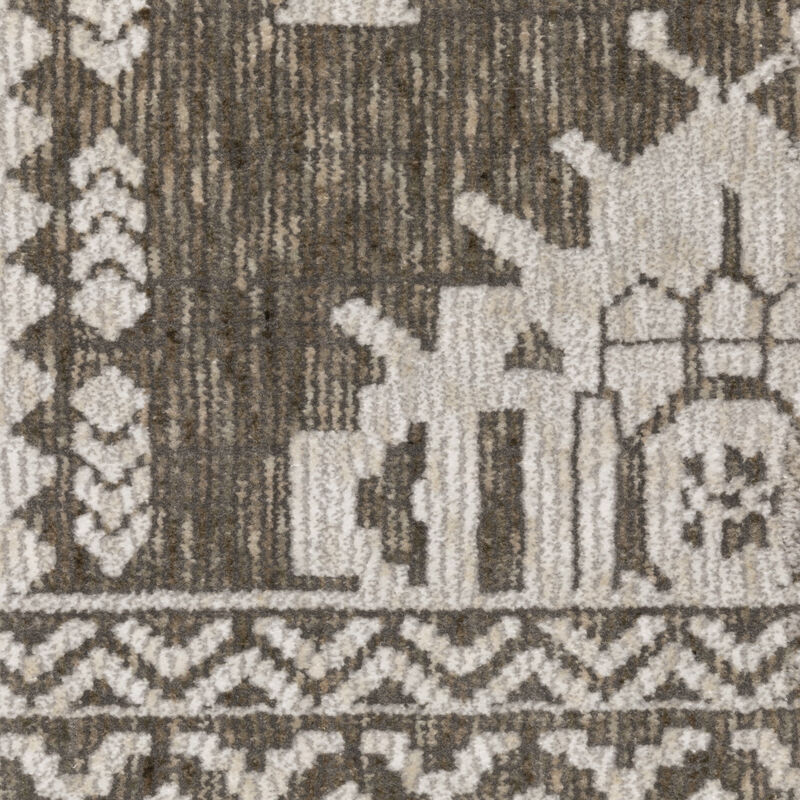 HomeRoots Medallion Area Rug image number 2