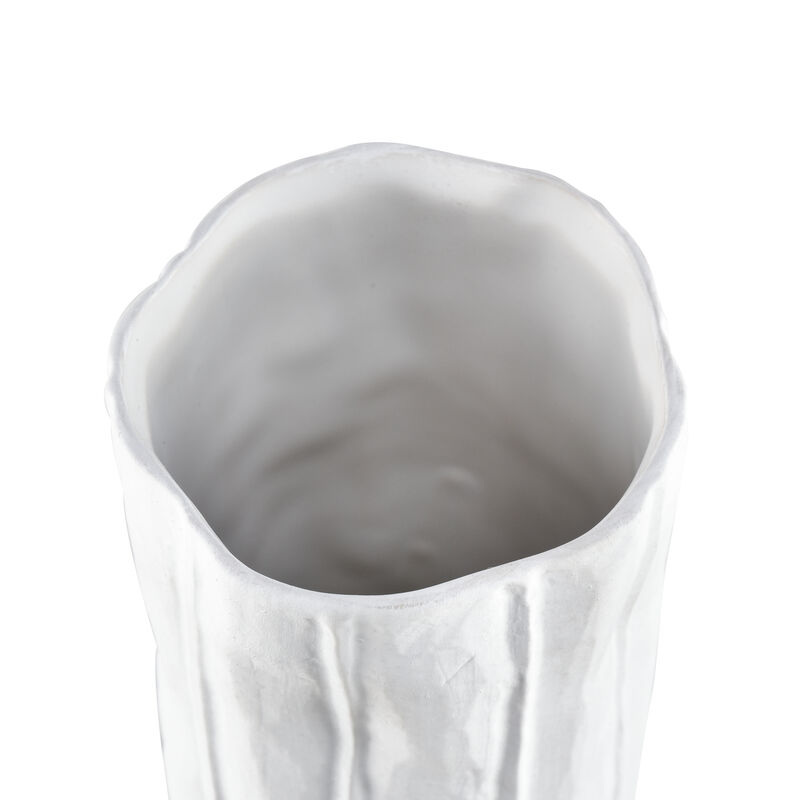 Clark White Vase