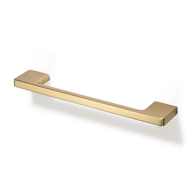 TUNNY 10 Pack Classic Cabinet Handles-3.8""/96mm Screw Spacing Champagne Bronze Furniture Hardware Handles for Kitchen Cabinets