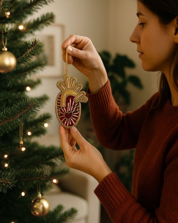 Human Heart Ornament
