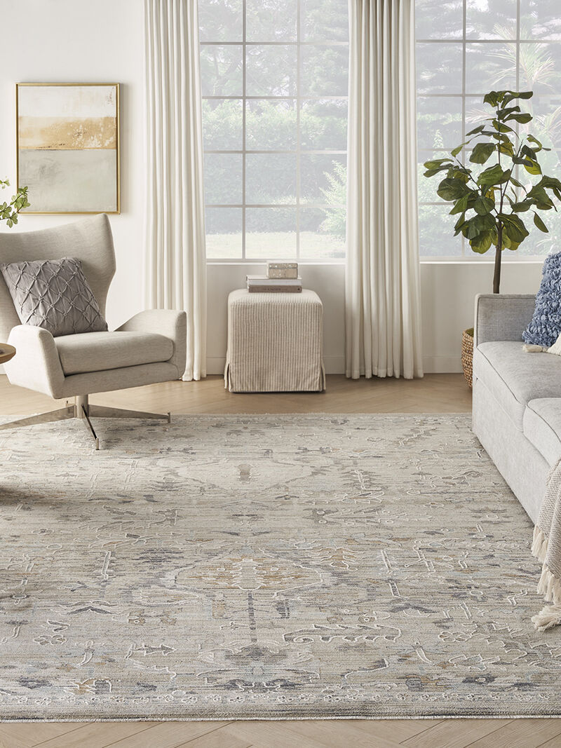 Lynx LNX02 Ivory/Taupe 8'6" x 11'4" Rug