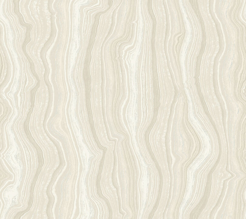 Mineral Shimmer White & Pearl Wallpaper