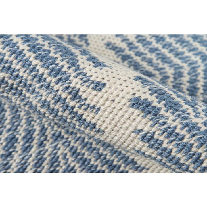 Erin Gates Contemporary Rectangle Area Rug, Denim, 3'6 X 5'6