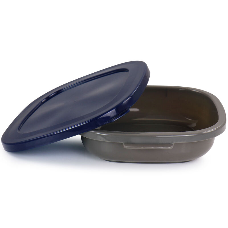 Oster Flat Bluemarine 3 Piece Grater and Container Set in Navy image number 3