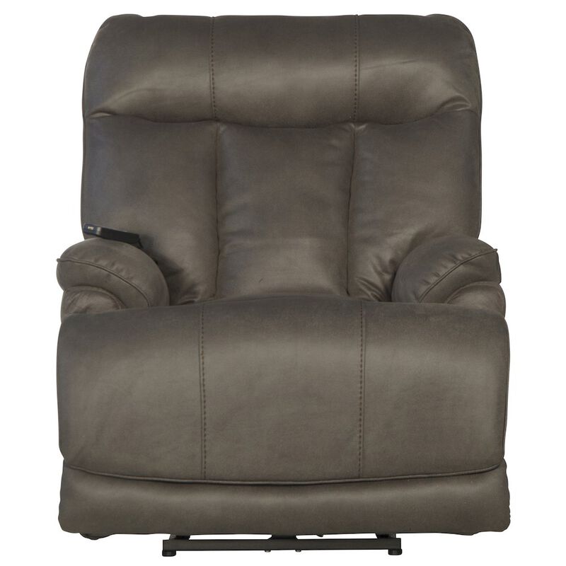 Catnapper Anders Power Lay Flat Recliner with Power Headrest, Power Lumbar, Heat & Massage