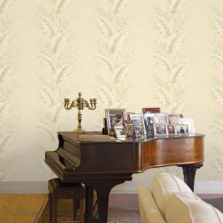 Palazzo Fern Green Wallpaper G67649