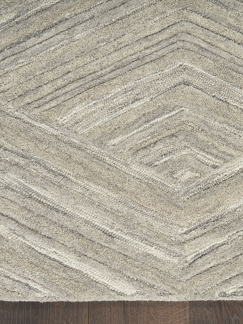 Graceful GRU03 Gray 3'9" x 5'9" Rug