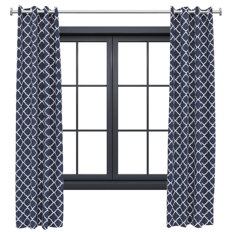 Sunnydaze Indoor/Outdoor Curtain Panel - 52 in x 108 in