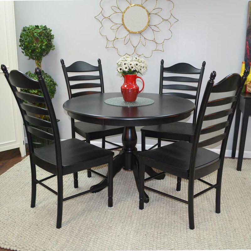 Carolina Living Whitman Dining Chair - Antique Black