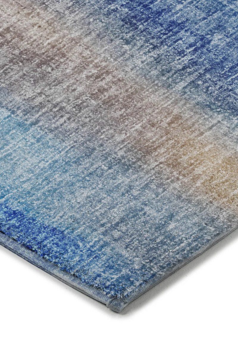 Boca BO4 Blue 8' Round Rug image number 4