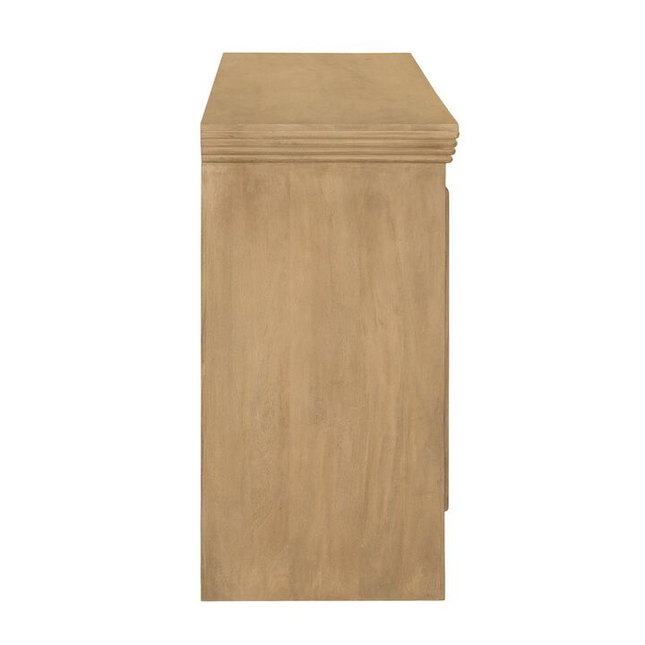 Alex Hamilton Hearst Sideboard 4-Door in Distressed Natural