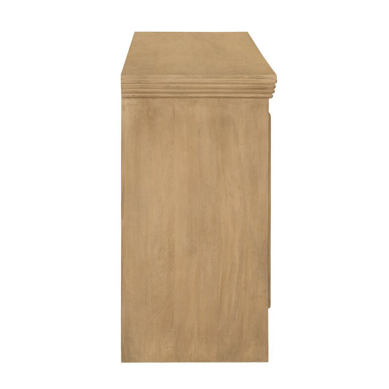 Alex Hamilton Hearst Sideboard 4-Door in Distressed Natural