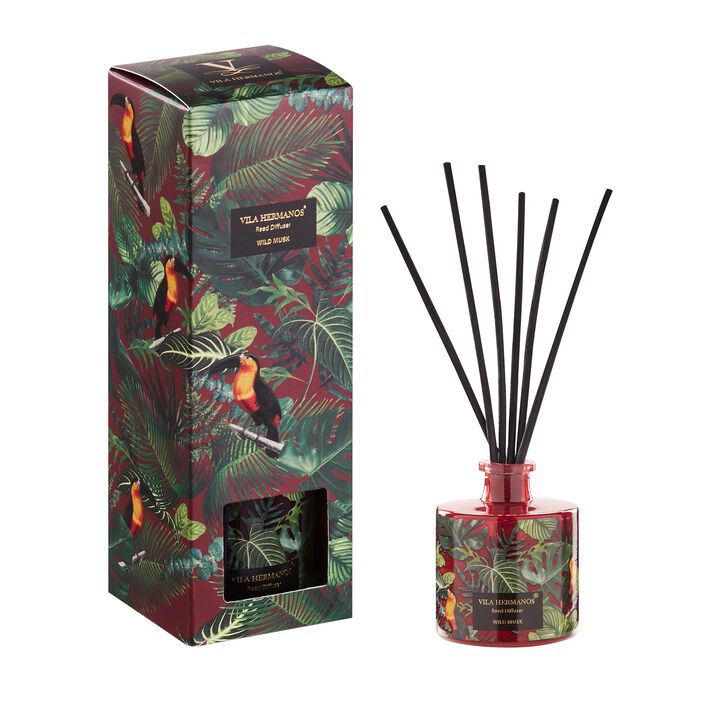 Reed Diffuser JUNGLETOPIA WILD MUSK 100ml 4.92 diam. X 4.92 in