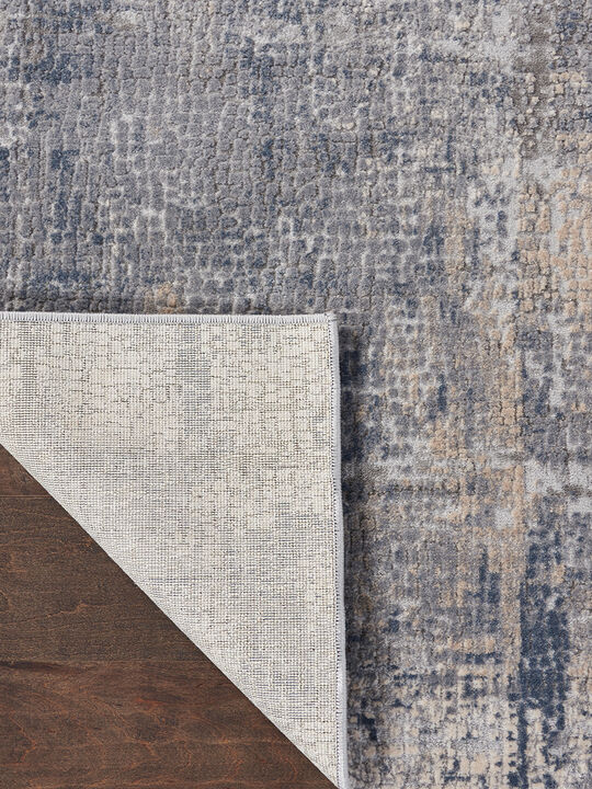 Rustic Textures RUS06 Gray/Beige 6' x 9' Rug