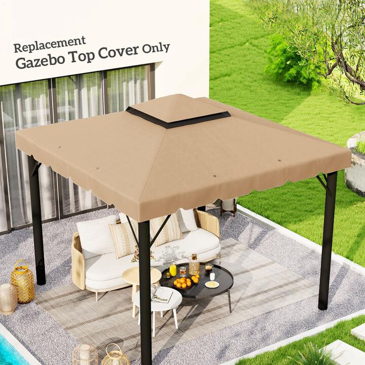 Hivvago Gazebo Canopy 10' x 10' Replacement Cover