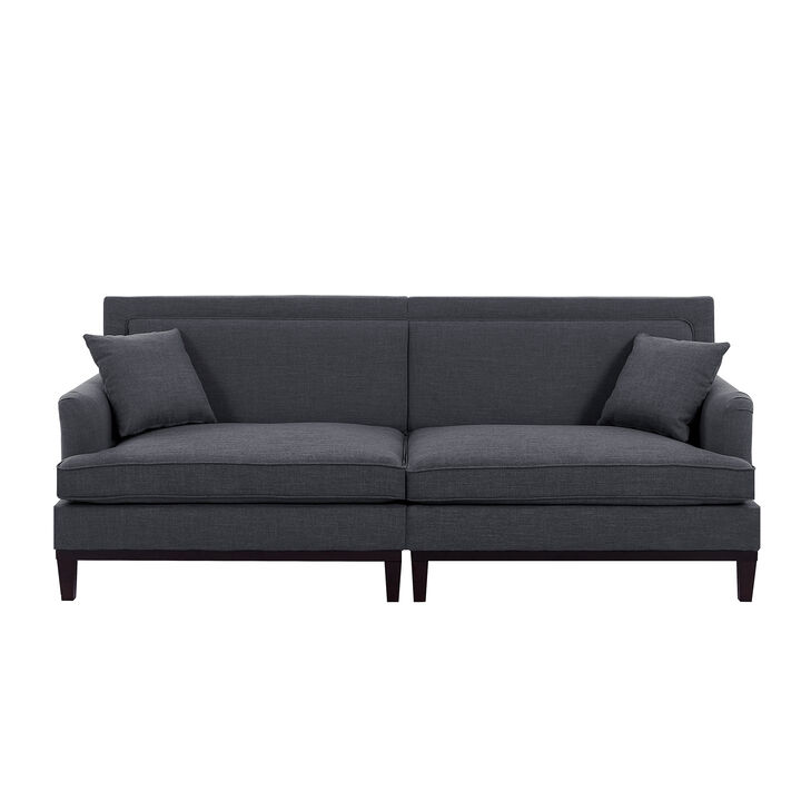 Merax Upholstered Country Style Loveseats Sofa