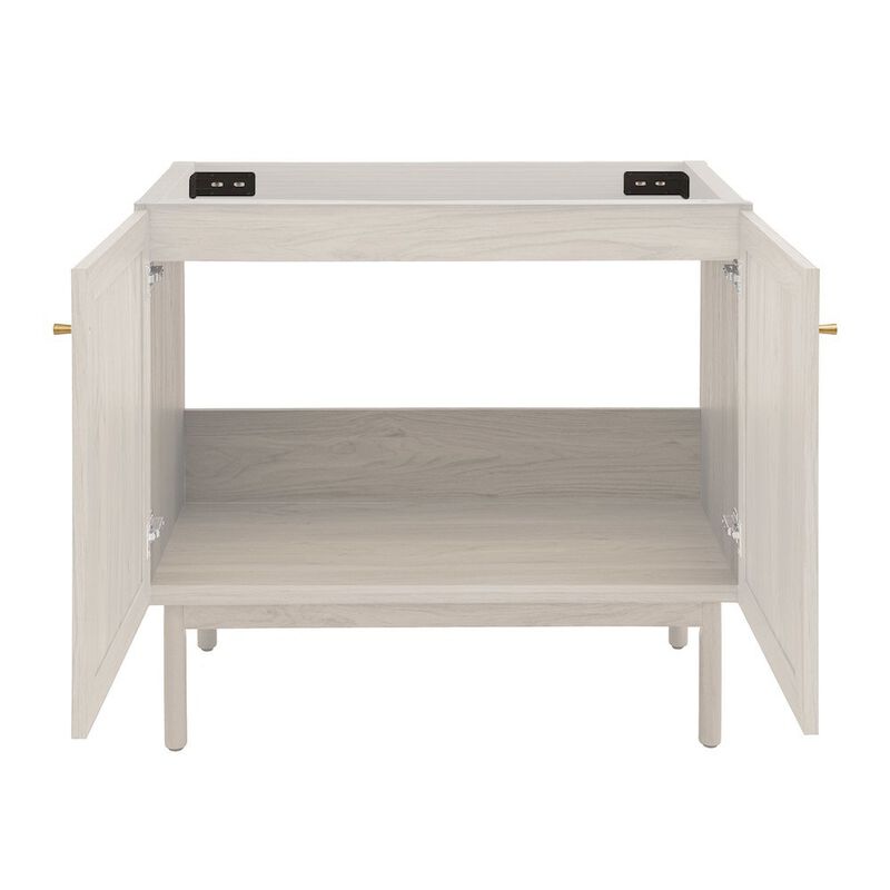 Classe 36" Bathroom Vanity in Black Cabinet Only image number 2