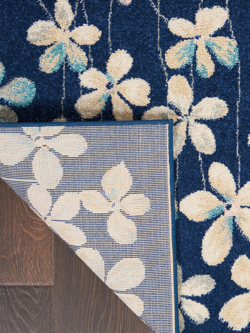 Tranquil TRA04 Navy 8'10" x 11'10" Rug image number 2