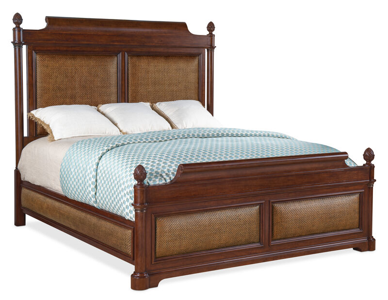 Charleston King Panel Bed