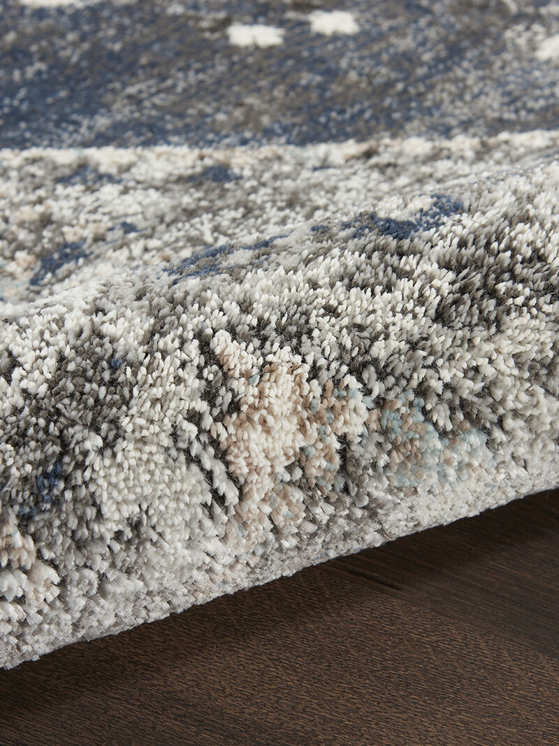 American Manor AMR02 Blue 3'11" x 5'11" Rug