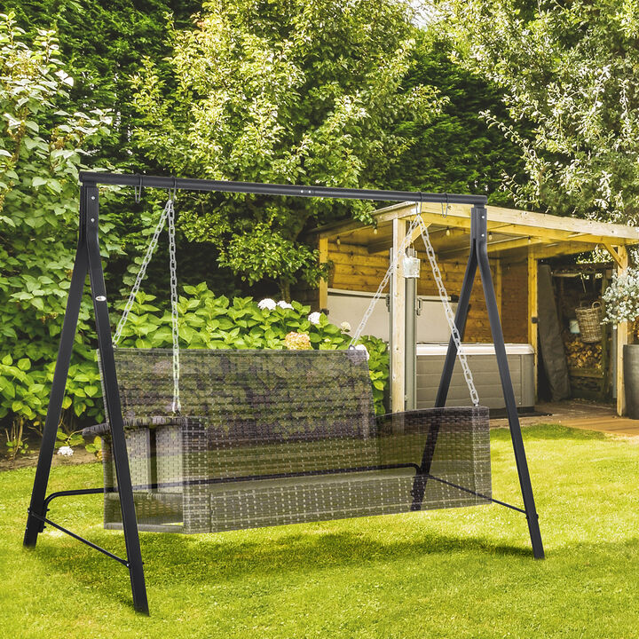 Hivvago Heavy Duty Metal Porch Swing Stand