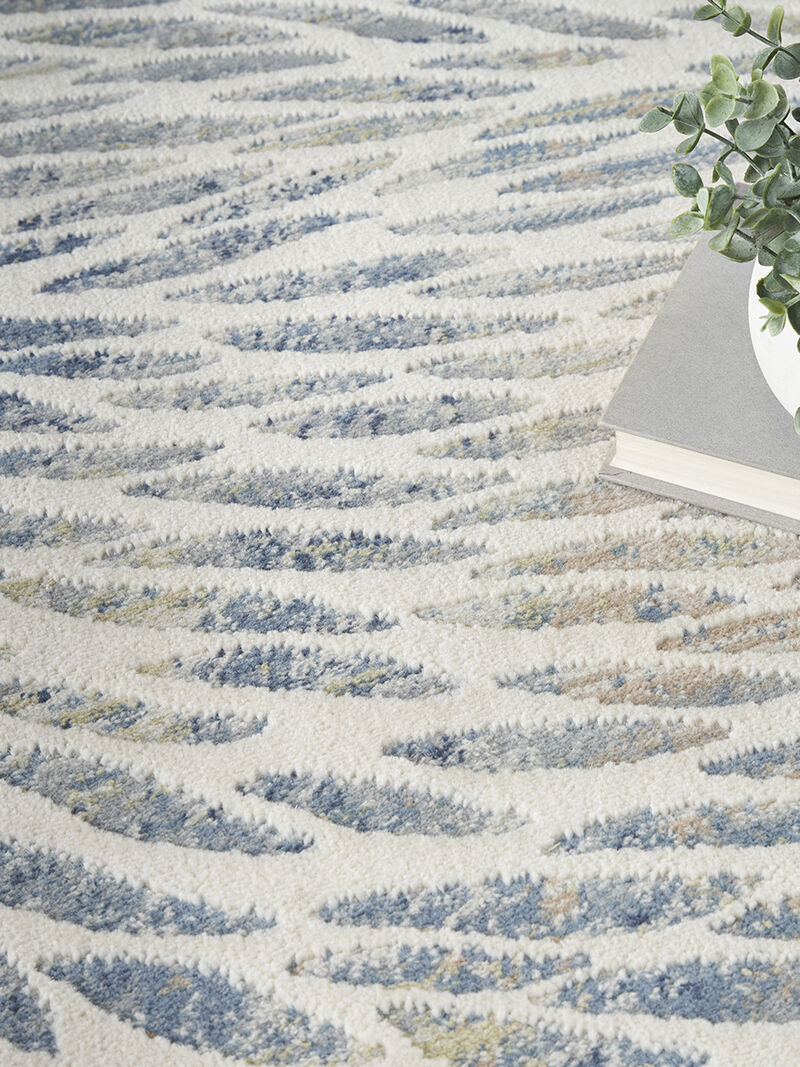 Exhale EXL03 Multicolor 5'3" x 7'3" Rug