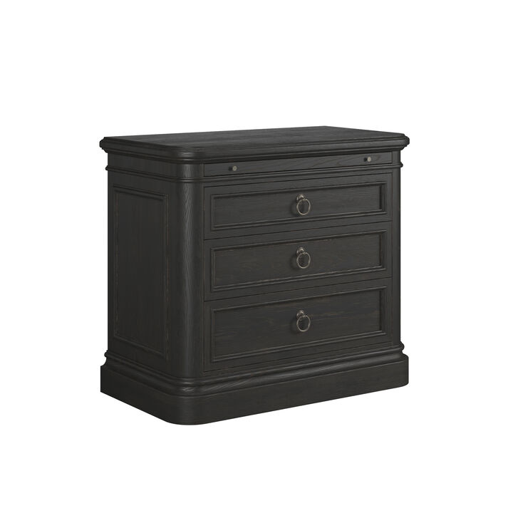 Atrium 3 Drawer Nightstand